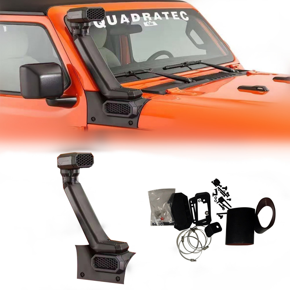 Snorkel Set - อุปกรณ์ดำน้ำตื้น 1 ชุดสำหรับรถจี๊ปแรงเลอร์ JL ปี 2018-2024