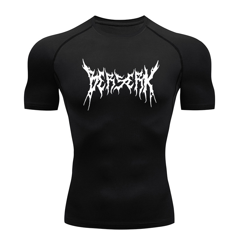 Rash Guard - ยิมออกกําลังกาย Rash Guard สําหรับชายกีฬา Quick Dry