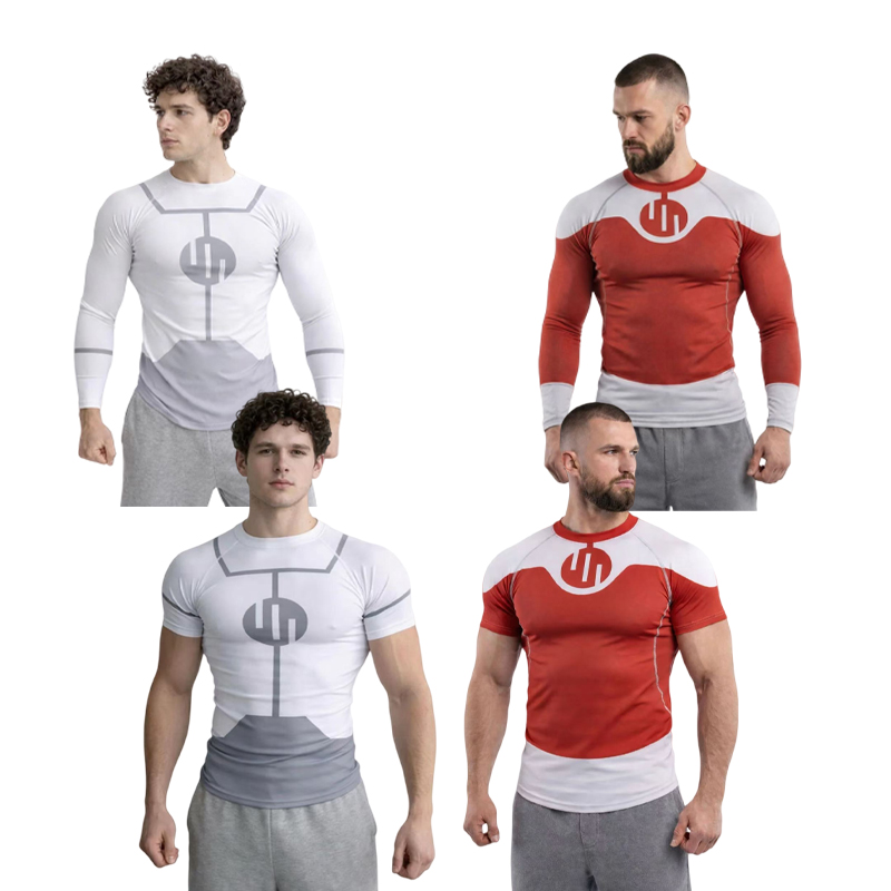 Rash Guard - เสื้อรัดกล้ามเนื้อ Invincible Cosplay สำหรับดำน้ำ เสื้อยืด BJJ