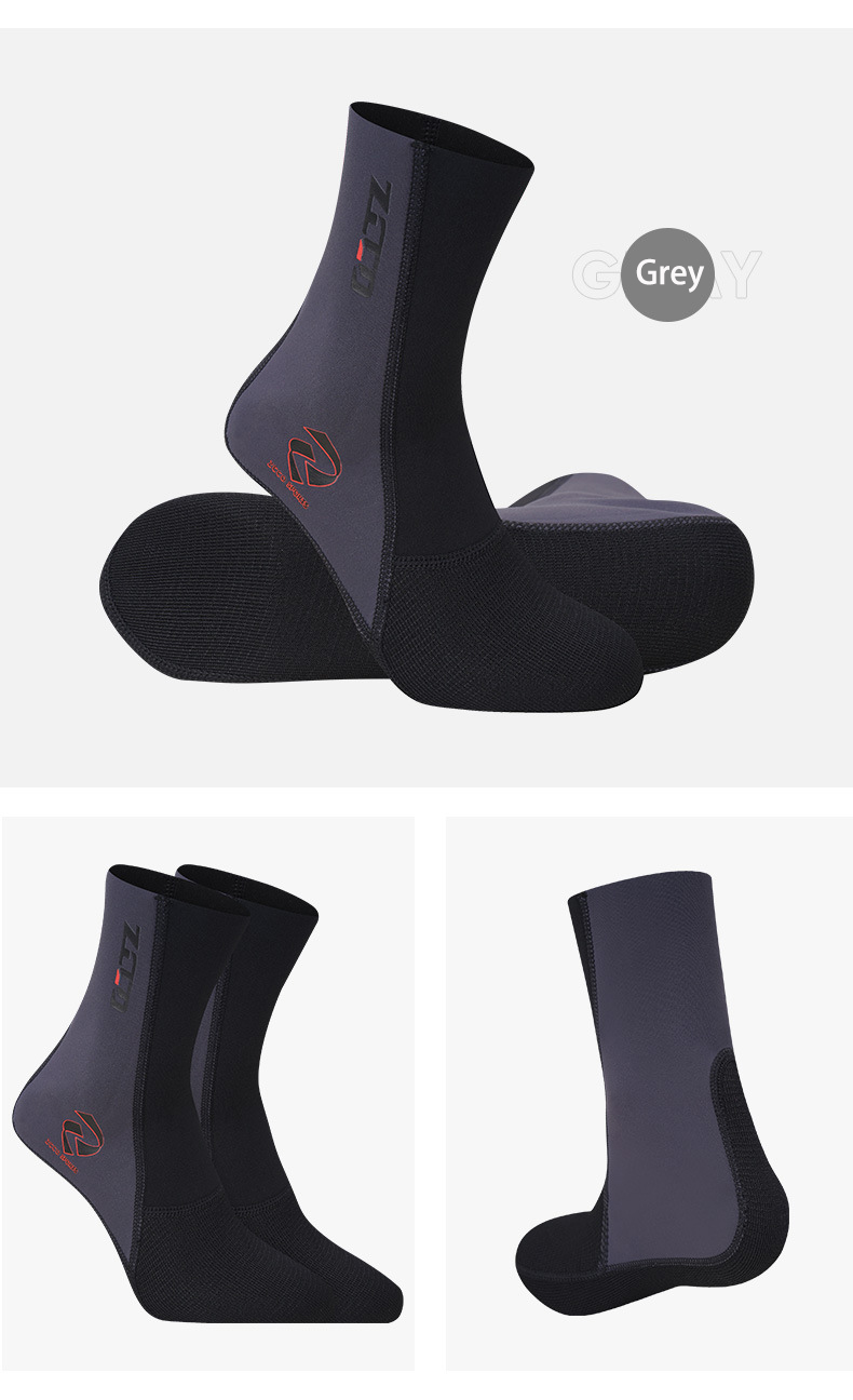 Wetsuit Men - ถุงเท้าดำน้ำนีโอพรีน 1.5 มม. กันลื่น สำหรับผู้ใหญ่ อบอุ่น