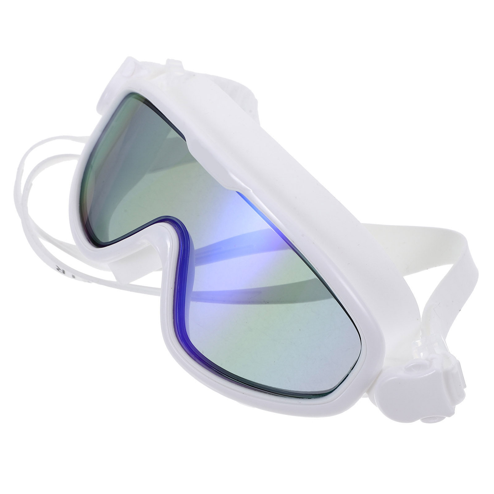 แว่นตาว่ายน้ำกันน้ำสีขาว เลนส์ - Goggles Swim บทวิจารณ์และราคา