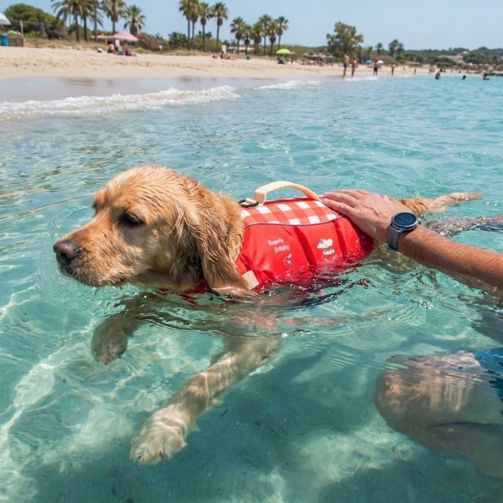 เสื้อชูชีพสุนัขกันน้ำ ระบายอาก - Life Jacket บทวิจารณ์และราคา
