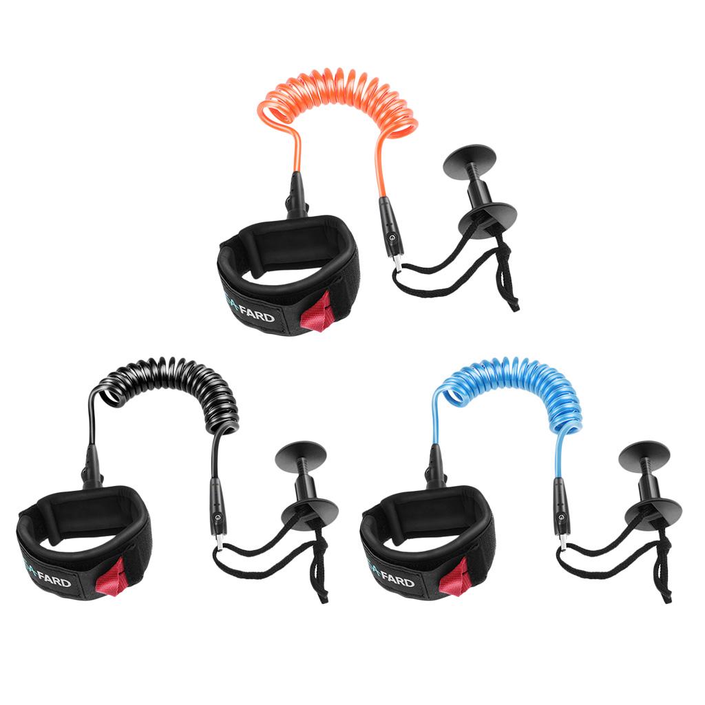 สายรัดข้อมือบอดี้บอร์ดแบบมีแผ่ - Surfboard Leash บทวิจารณ์และราคา