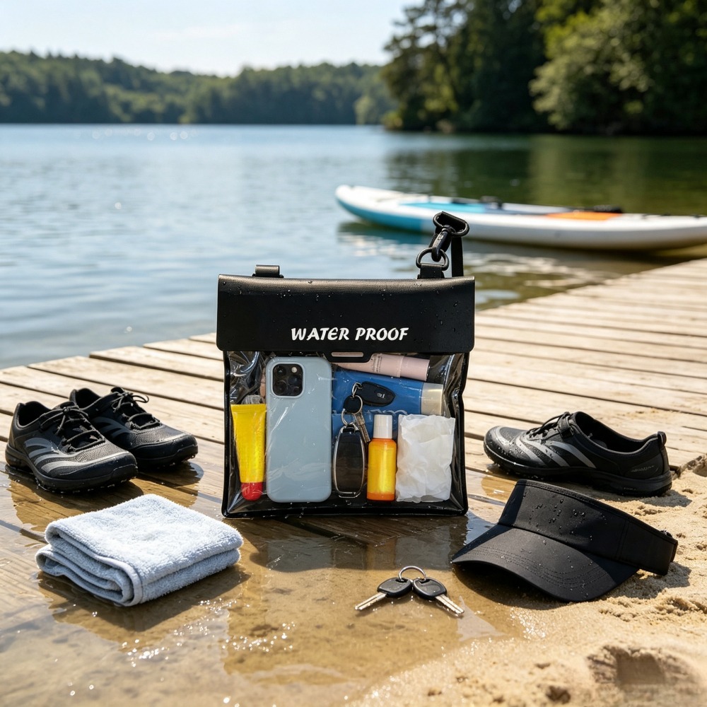 กระเป๋าสะพายข้างกันน้ำสำหรับชา - Dry Bag Waterproof บทวิจารณ์และราคา