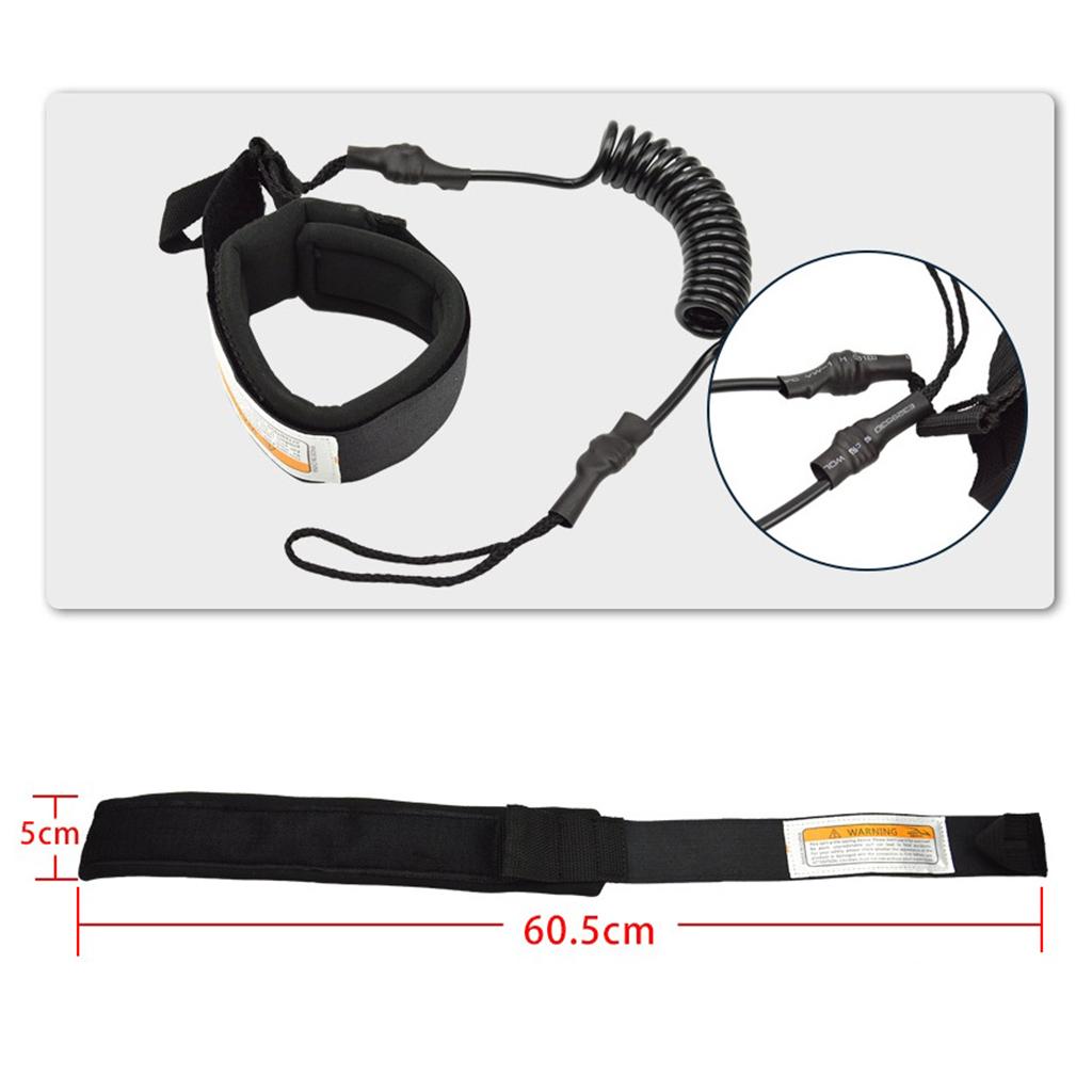 สายรัดขาสำหรับกระดานโต้คลื่น ท - Surfboard Leash บทวิจารณ์และราคา