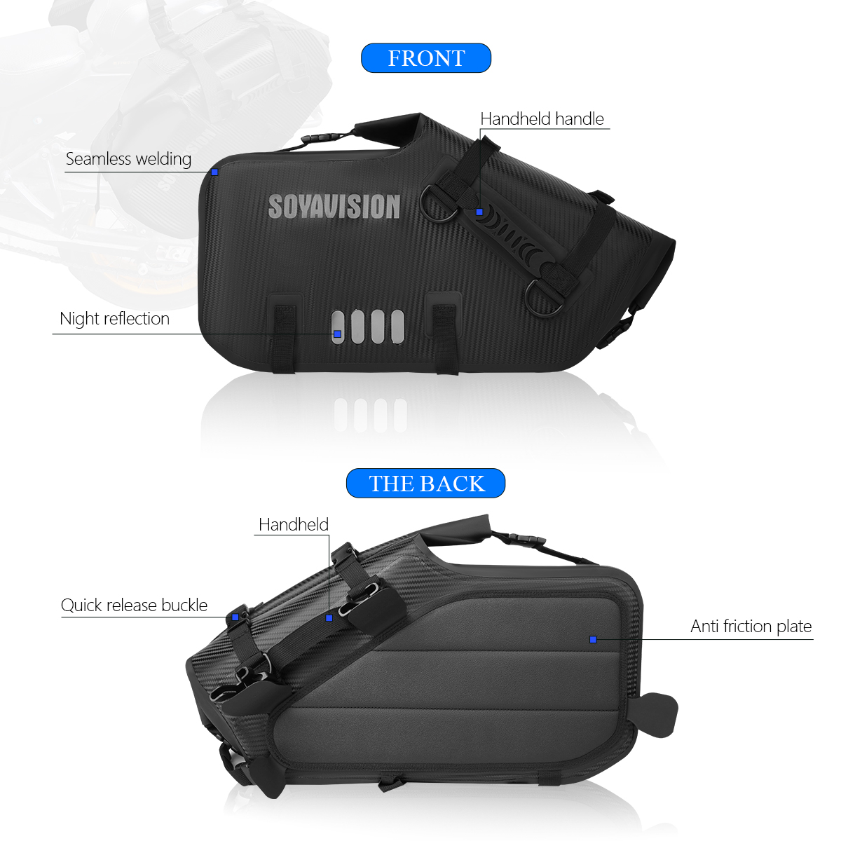 กระเป๋าข้างมอเตอร์ไซค์กันน้ำ ก - Dry Bag Waterproof บทวิจารณ์และราคา