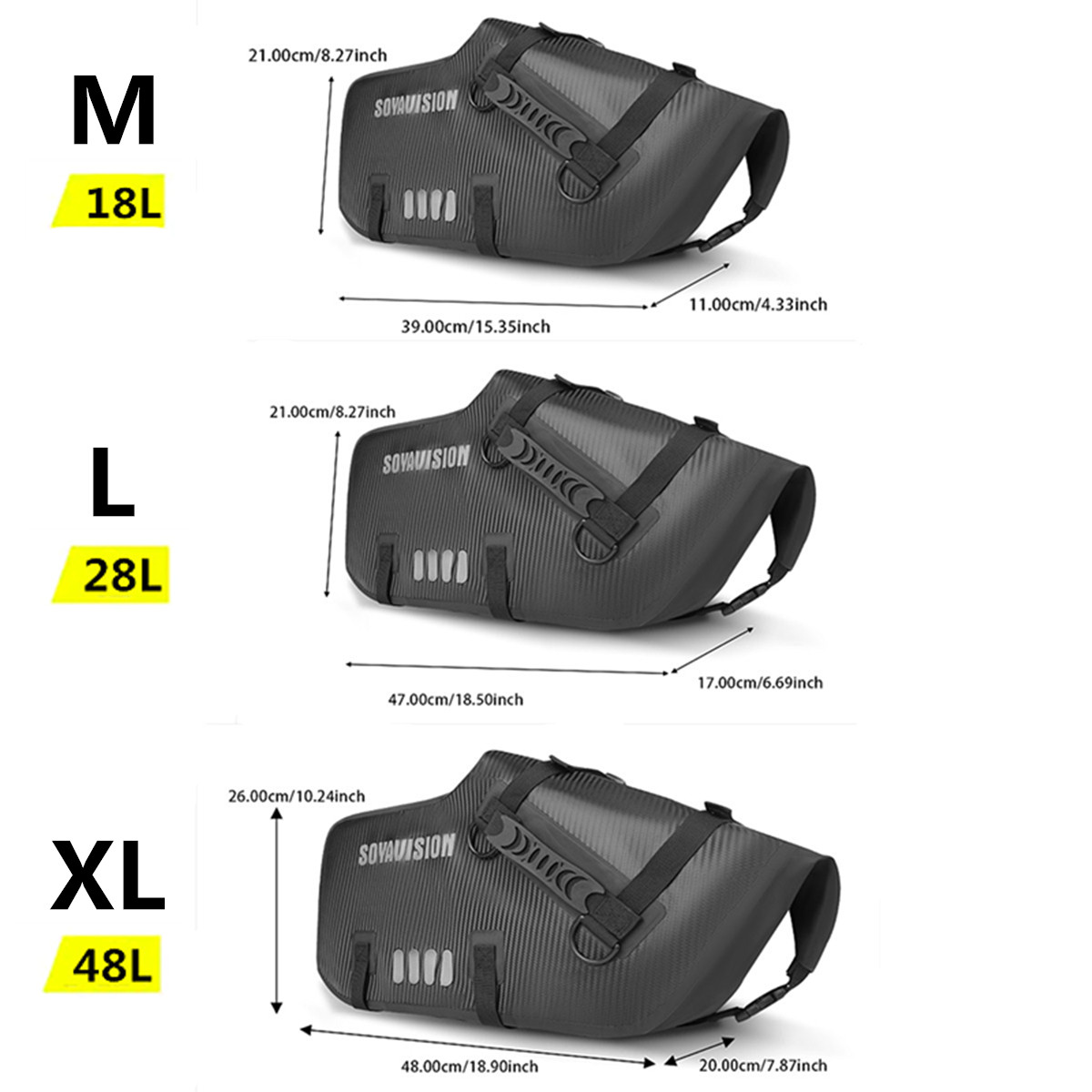 กระเป๋าข้างมอเตอร์ไซค์กันน้ำ ก - Dry Bag Waterproof บทวิจารณ์และราคา