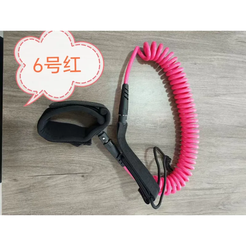 เชือกนิรภัยสำหรับกระดานโต้คลื่ - Surfboard Leash บทวิจารณ์และราคา